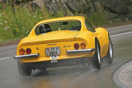 Ferrari Dino 246 GT, Heckansicht