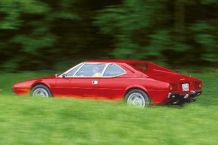 Ferrari 308 GT4, Seitenansicht
