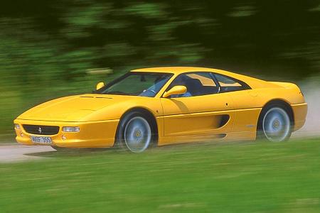 Ferrari F355, Seitenansicht