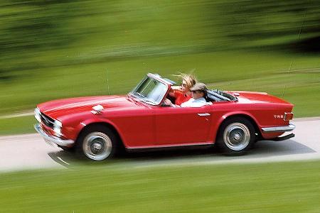 Triumph TR6, Seitenansicht