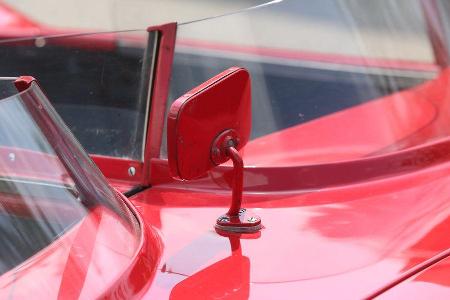 Alfa Romeo 750 Competizione, Rckspiegel