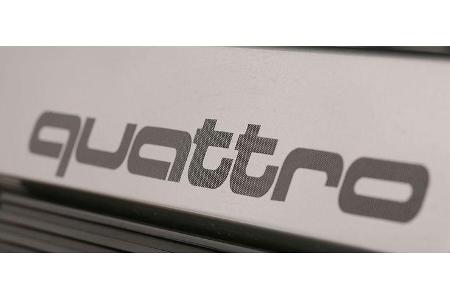 Die sportlichen Audi-Modelle treiben alle Viere an.