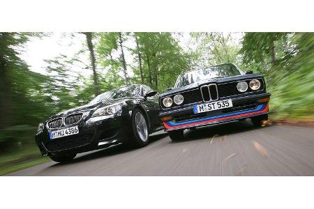 Die Geschichte des M am Beispiel M5 und M 535i.