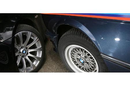 Räder im typischen BBS-Design