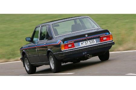 Der 535i ist ein schnelles Auto. 