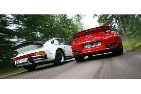 Nicht nur bei den Fahrleistungen trennen den alten und den neuen 911 Turbo Welten.