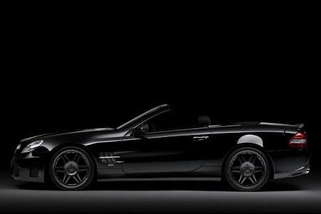 Bei 350 km/h wird der SL eingebremst.