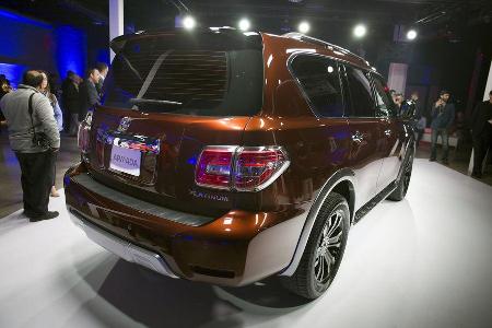 Nissan Armada Chicago Autoshow Weltpremiere 2016
