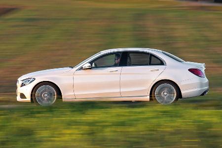 Mercedes C 180, Seitenansicht