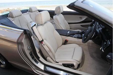 BMW 650i Cabrio, Innenraum