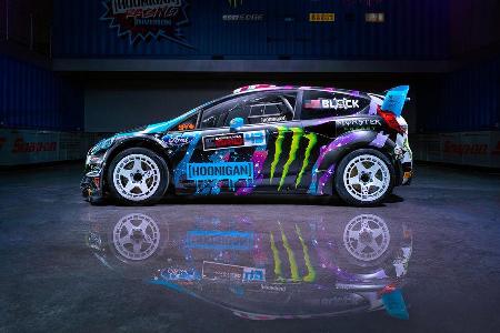 Kein Vergleich zu Mamas Toyota Corolla mit Frontantrieb. Der Ford Fiesta Rallycross hat 600 Pferdchen unter der Haube und sc...