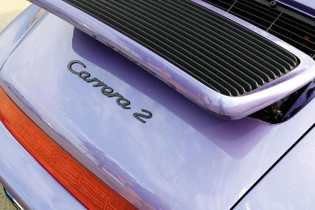 Porsche 964, Heckspoiler, Typenbezeichnung