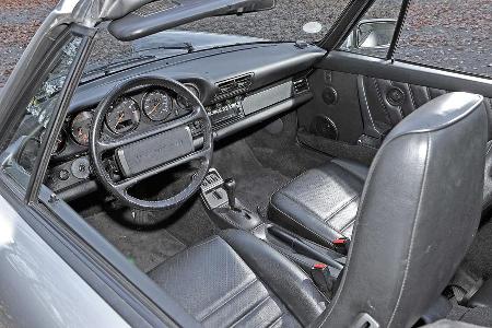 Porsche 964 Cabrio, Cockpit