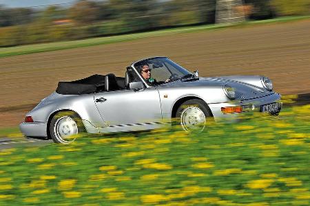 Porsche 964 Cabrio, Seitenansicht