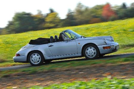 Porsche 964 Carrera 2 Cabrio, Seitenansicht