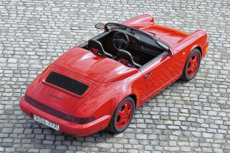 Porsche 964 Speedster, Seitenansicht