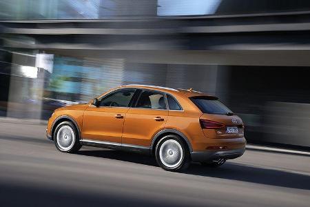 Audi Q3, Seitenansicht