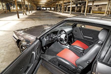 Opel Manta GSi, Cockpit, Fahrersitz