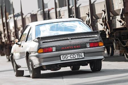 Opel Manta GSi, Heckansicht