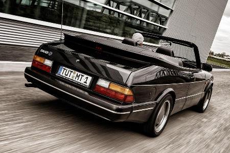 Saab 900, Heckansicht