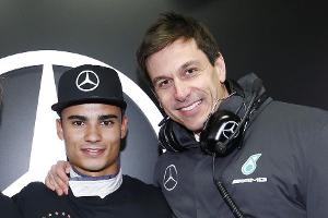 Pascal Wehrlein &amp; Toto Wolff - 2015