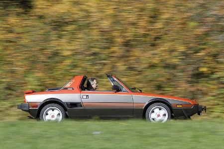 Fiat X 1/9, Seitenansicht