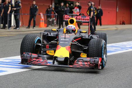 Daniel Ricciardo - Red Bull - Formel 1-Test - Barcelona - 22. Februar 2016