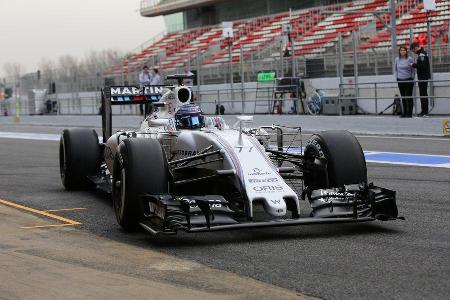 Valtteri Bottas - Williams - Formel 1-Test - Barcelona - 22. Februar 2016
