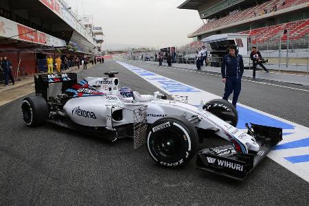 Valtteri Bottas - Williams - Formel 1-Test - Barcelona - 22. Februar 2016