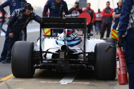 Valtteri Bottas - Williams - Formel 1-Test - Barcelona - 22. Februar 2016