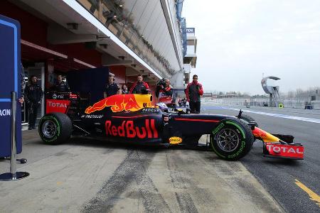 Daniel Ricciardo - Red Bull - Formel 1-Test - Barcelona - 22. Februar 2016