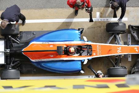 Pascal Wehrlein - Manor - Formel 1-Test - Barcelona - 22. Februar 2016