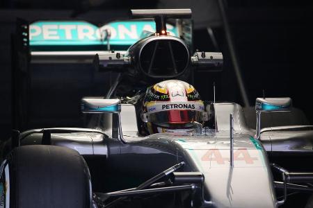 Lewis Hamilton - Mercedes - Formel 1-Test - Barcelona - 22. Februar 2016