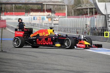 Daniel Ricciardo - Red Bull - Formel 1-Test - Barcelona - 22. Februar 2016