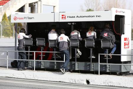 HaasF1 - Formel 1-Test - Barcelona - 22. Februar 2016