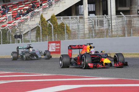 Daniel Ricciardo - Red Bull - Formel 1-Test - Barcelona - 22. Februar 2016