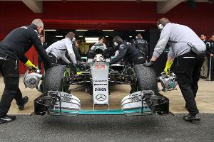 Lewis Hamilton - Mercedes - Formel 1-Test - Barcelona - 22. Februar 2016