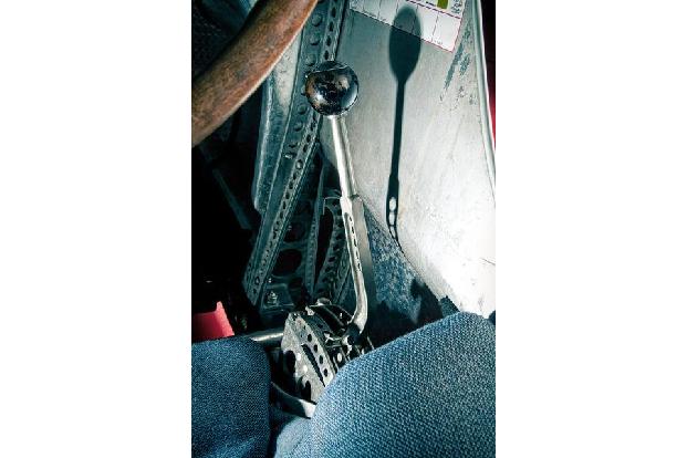 Mercedes-Benz W25, Silberpfeil, Schalthebel