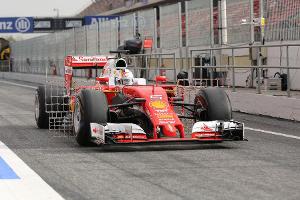 Sebastian Vettel - Red Bull - Formel 1-Test - Barcelona - 22. Februar 2016