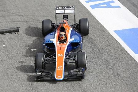 Pascal Wehrlein - Manor - Formel 1-Test - Barcelona - 22. Februar 2016