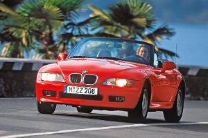 BMW Z3 1.8 Roadster (E36-7), Frontansicht