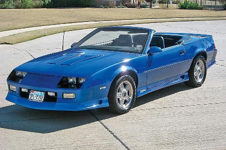 Chevrolet Camaro Cabrio, Seitenansicht