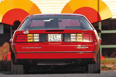 Chevrolet Camaro, Heckansicht