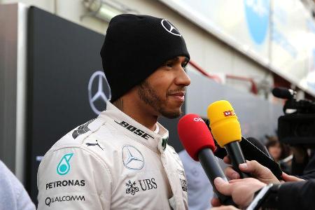 Lewis Hamilton - Mercedes - Formel 1-Test - Barcelona - 22. Februar 2016