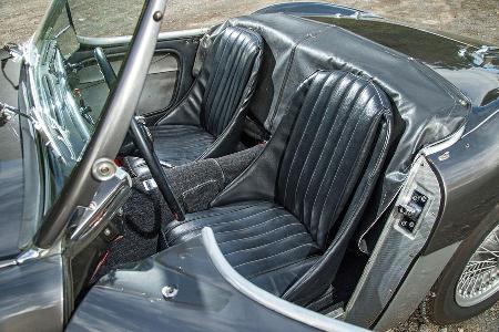 Austin Healey 100, Fahrersitz