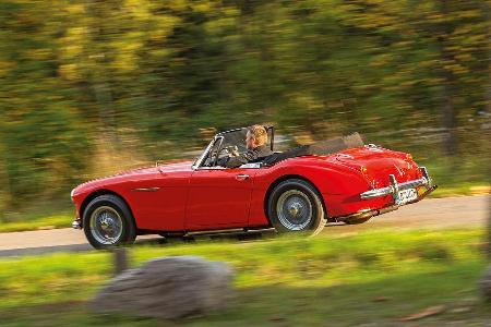 Austin Healey 3000 MK II, Seitenansicht
