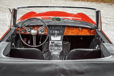 Austin Healey 3000 MK II, Cockpit