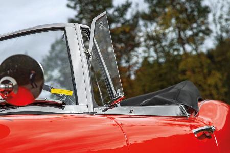 Austin Healey 3000 MK II, Seitenfenster