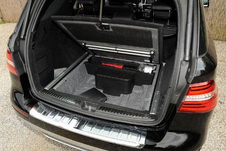 Mercedes ML, Kofferraum
