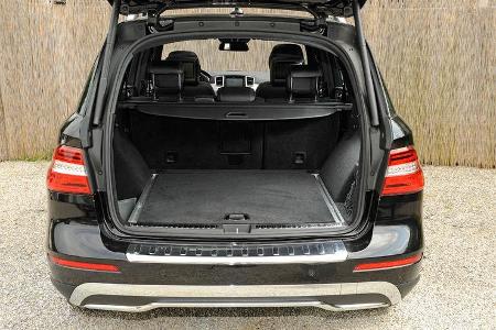 Mercedes ML, Kofferraum